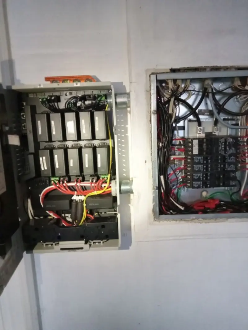 Electrical panel upgrade completed for Electrical Inspection in Gun Barrel City